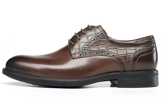 Туфли мужские низкие светло-коричневый Kangnai