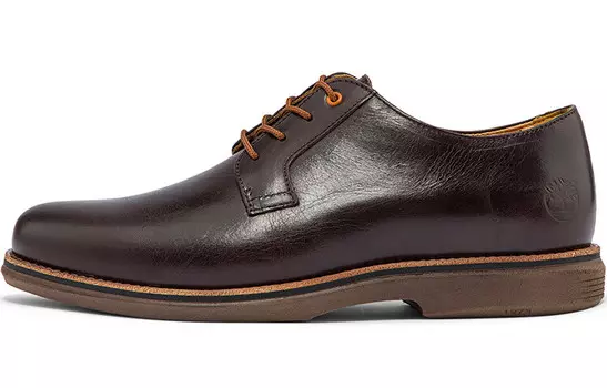 Туфли мужские низкие темно-коричневые Timberland