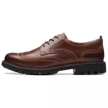 Туфли мужские низкие темно-серый Clarks