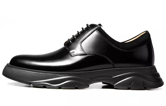 Туфли мужские низкие Thom Wills, цвет Black D1871