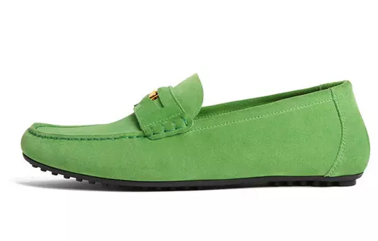 Туфли мужские низкие Versace, зеленый