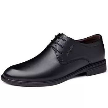 Туфли мужские низкие Ximo Bull, цвет Black (crocodile print)