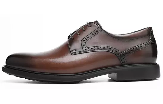 Туфли мужские с низким верхом цвета кофе Charriol, цвет Coffee