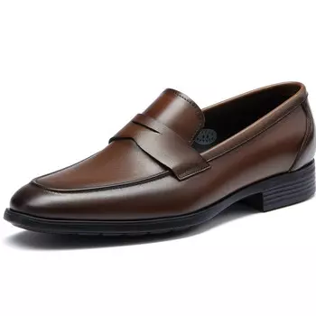 Туфли мужские с низким верхом цвета кофе Seven, цвет Coffee