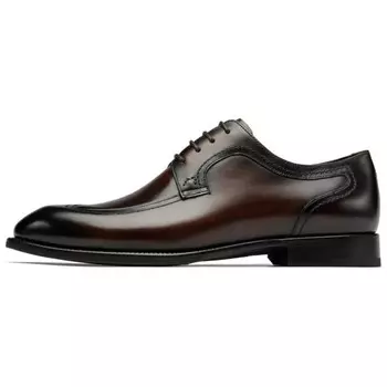 Туфли мужские с низким верхом цвета кофе Roberta Di Camerino, цвет Coffee