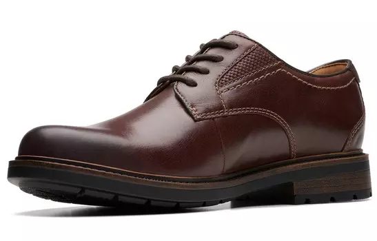 Туфли мужские серии Youyue Shire, низкие, коричневые Clarks