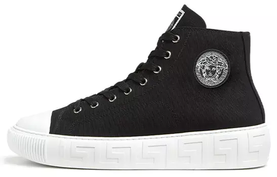 Туфли мужские Versace Barocco High Top, черный
