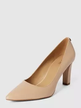 Туфли на блочном каблуке, модель MILLY MICHAEL Michael Kors, бежевый