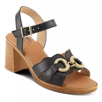 Туфли на блочном каблуке Spring Step, черные