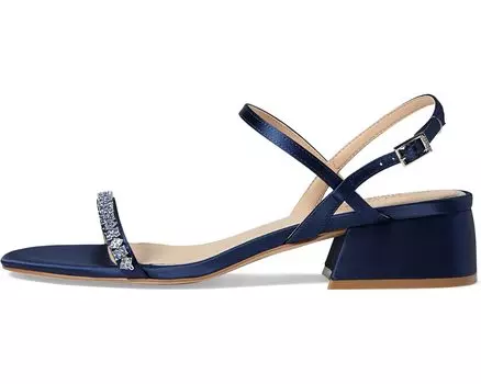 Туфли на каблуках Aaliyah Jewel Badgley Mischka, нави