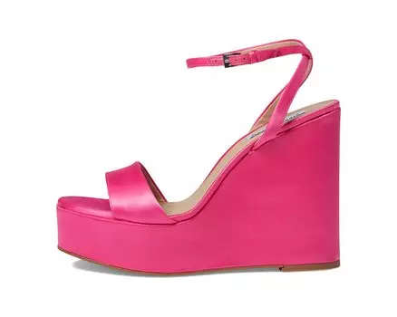 Туфли на каблуках Cecee Wedge Sandal Steve Madden, розовый сатин