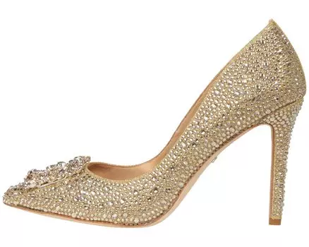 Туфли на каблуках Cher II Badgley Mischka, платино