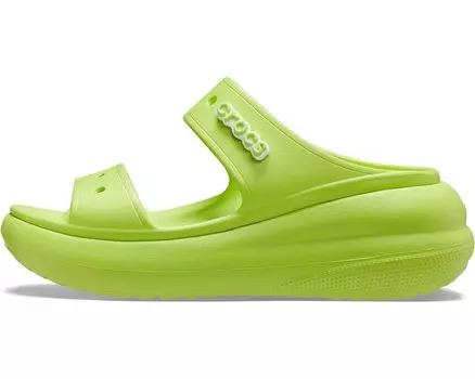 Туфли на каблуках Classic Crush Sandal Crocs, лаймад