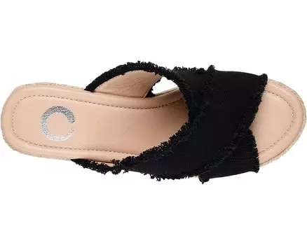 Туфли на каблуках Comfort Foam Shanni Wedge Journee Collection, черный