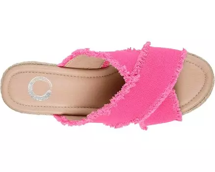 Туфли на каблуках Comfort Foam Shanni Wedge Journee Collection, фуксия