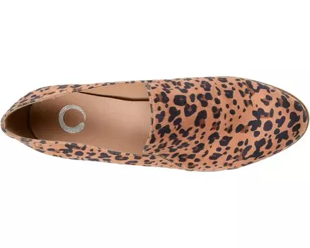 Туфли на каблуках Comfort Foam Taite Sliver Wedge Journee Collection, леопард