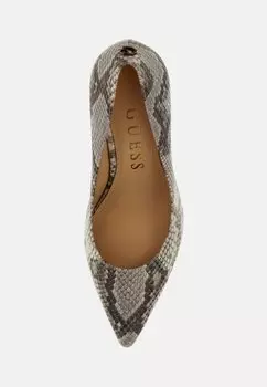 Туфли на каблуках DABBEY PYTHON Guess, бежевый
