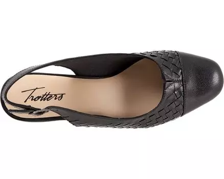 Туфли на каблуках Dea Woven Trotters, кожа