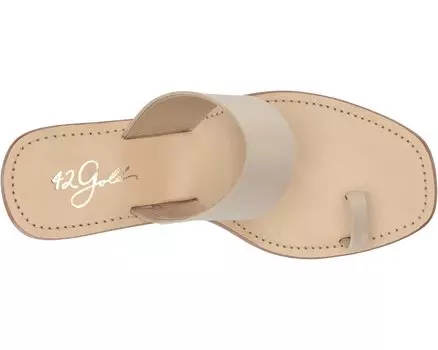 Туфли на каблуках Eedie 42 GOLD, кожа