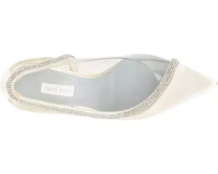 Туфли на каблуках Finna 7 Nine West, слоновая кость атлас