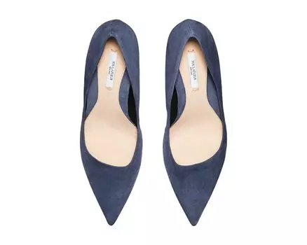 Туфли на каблуках Ginger Pump Suede M.M.LaFleur, ночное небо