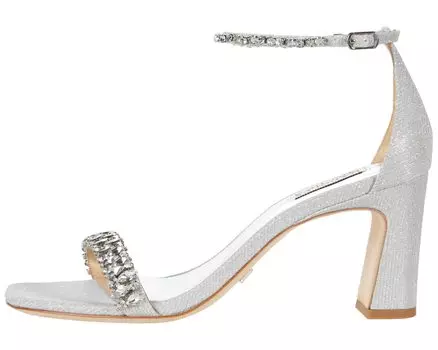 Туфли на каблуках Harriet Badgley Mischka, серебро