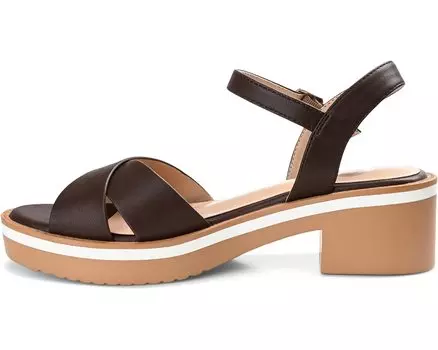 Туфли на каблуках Hilaree Sandal Journee Collection, коричневый