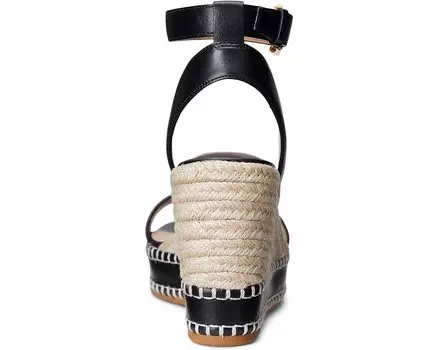 Туфли на каблуках Hilarie Espadrille LAUREN Ralph Lauren, черный