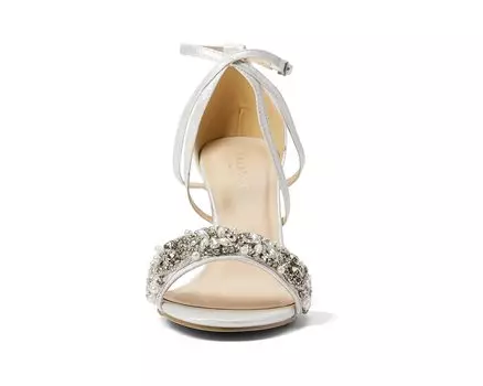 Туфли на каблуках Hira Paradox London, серебро