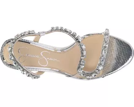 Туфли на каблуках Jaycin Jessica Simpson, серебряный