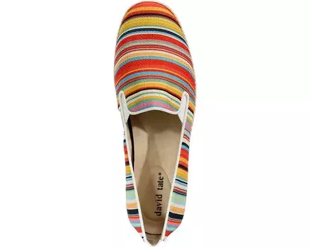 Туфли на каблуках Kindle David Tate, яркие разноцветные полосы