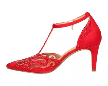 Туфли на каблуках Lisha J. Renee, красный