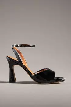 Туфли на каблуках Maeve с ремешком на щиколотке, темно-серый