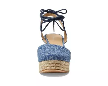 Туфли на каблуках Margie Closed Toe Wedge MICHAEL Michael Kors, джинсовая ткань