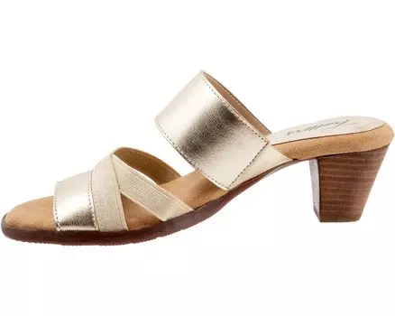 Туфли на каблуках Maxine Trotters, золотой металлик