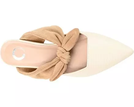 Туфли на каблуках Melora Flat Journee Collection, белый