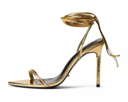 Туфли на каблуках Millie Tony Bianco, золотая фольга