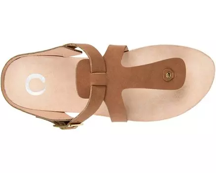 Туфли на каблуках Navara Sandal Journee Collection, коричневый