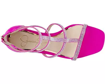 Туфли на каблуках Oliana Jessica Simpson, самый яркий розовый