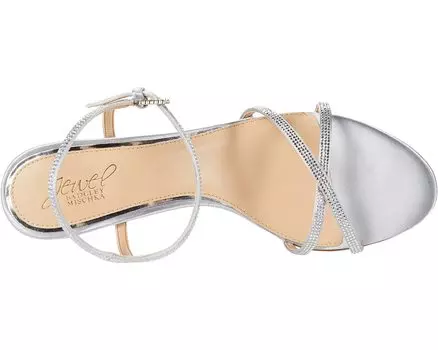 Туфли на каблуках Omari II Jewel Badgley Mischka, серебряный