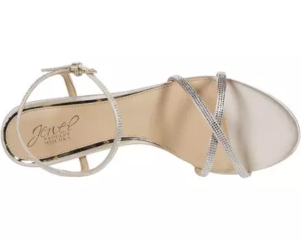 Туфли на каблуках Omari II Jewel Badgley Mischka, шампанское