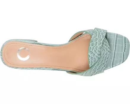 Туфли на каблуках Perette Slide Journee Collection, зеленый