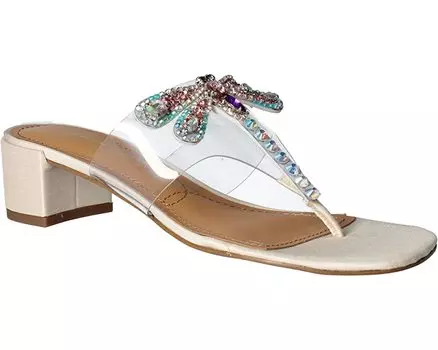 Туфли на каблуках Rishani J. Renee, прозрачный