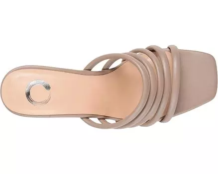 Туфли на каблуках Rizie Wedge Journee Collection, коричневый