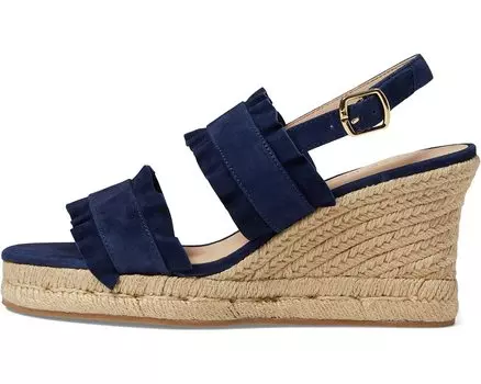 Туфли на каблуках Rosie Ruffle Wedge Jack Rogers, полуночный флот