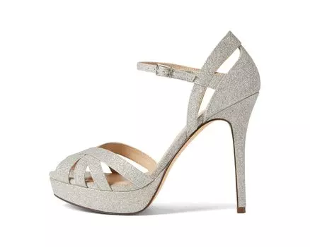 Туфли на каблуках Samara Nina, темное серебро