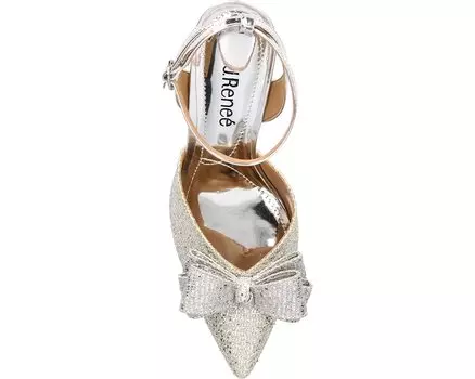 Туфли на каблуках Shanaya J. Renee, серебро