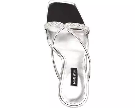 Туфли на каблуках Twist 2 Nine West, серебро