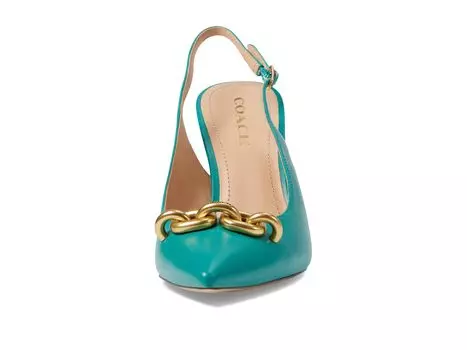 Туфли на каблуке COACH Sadie Leather Slingback Pump