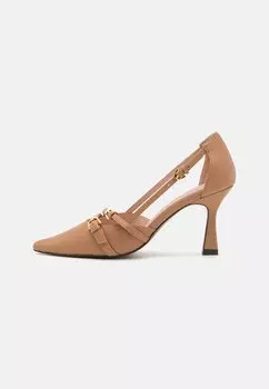 Туфли на каблуке Coccinelle, песочный